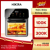 NỒI CHIÊN KHÔNG DẦU HIKIRA FD1015B 2 Giá nồi chiên không dầu HIKIRA