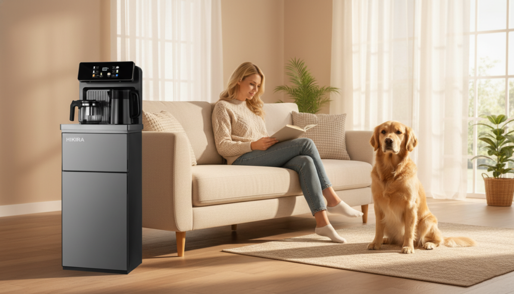 Cây nước nóng lạnh an toàn làm nóng nhanh