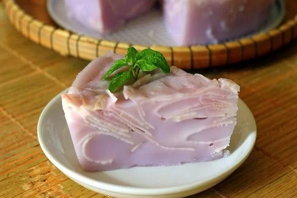 Món bánh hấp hoàn thiện thơm lừng