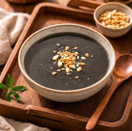 Thành phẩm món chè mè đen