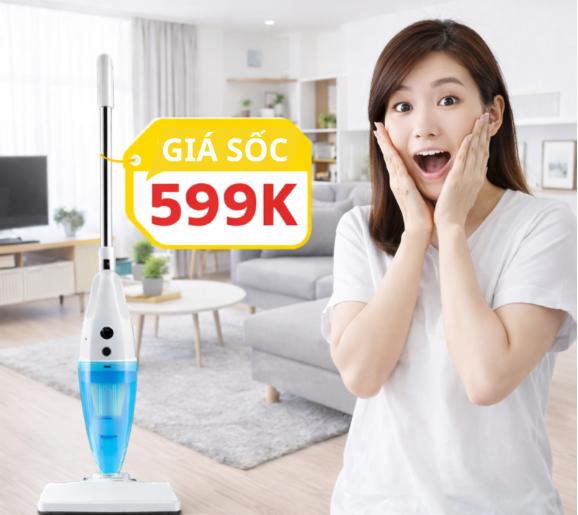 Máy hút bụi cầm tay Hikira Nhật Bản