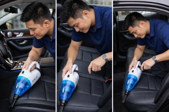 Máy hút bụi cầm tay mini cho xe ô tô