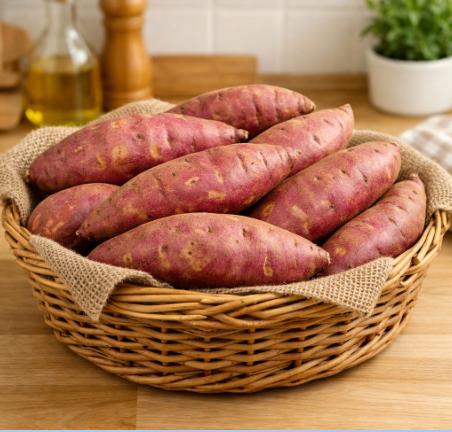 Nguyên liệu nướng khoai lang mật