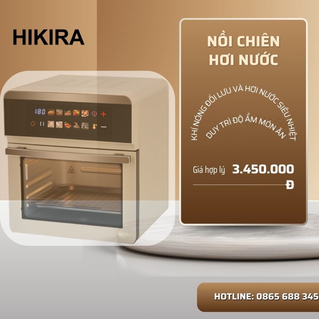 So sánh chi tiết nồi chiên hơi nước và nồi chiên không dầu 2 Ưu nhược điểm và nguyên lý của nồi chiên hơi nước