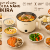 Nồi nấu đa năng HIKIRA nấu hấp đa năng mọi món ăn