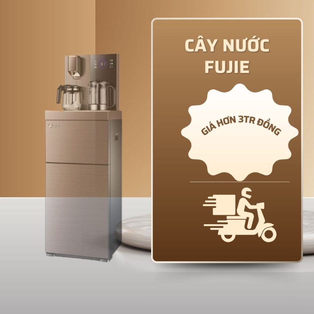 Top 5 cây nước nóng lạnh văn phòng đẹp nên mua 2 Cây nước nóng lạnh văn phòng Fujie