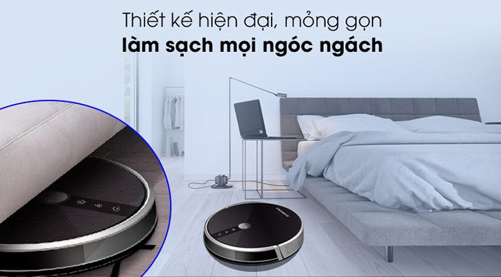 Robot hút bụi tự giặt giẻ đổ rác giá bao nhiêu? 1 Robot hút bụi tự giặt giẻ thông minh